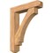 Ekena Millwork Imperial Craftsman Smooth Bracket w/ Offset Brace, Western Red Cedar, 7 1/2"W x 36"D x 44"H BKT0806X36X44IMP04SWR - alternate 1
